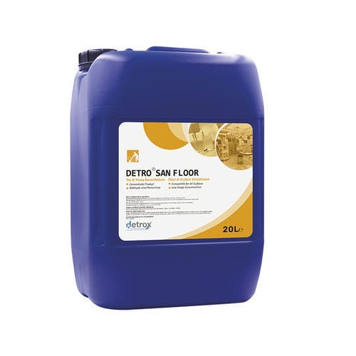 Disinfettante per pavimenti - Detro San - Detro Healthcare - liquido / 5000 ml / a base di ammonio