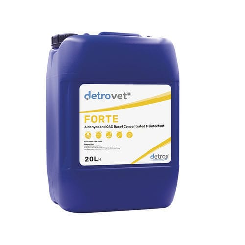 Disinfettante per pavimenti e altre superfici - Detrovet Forte - Detro Healthcare - liquido / 1000 ml / 5000 ml