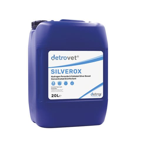 Disinfettante per pavimenti e altre superfici - Detrovet Silverox - Detro Healthcare - liquido / 5000 ml / 1000 ml
