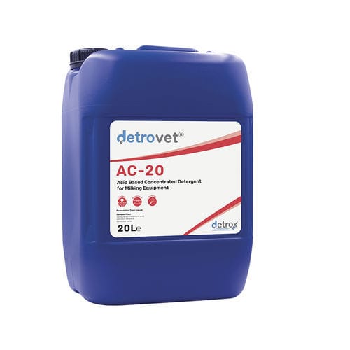 Disinfettante per pavimenti e altre superfici - Detrovet AC-20 - Detro Healthcare - in schiuma / 1000 ml / 5000 ml