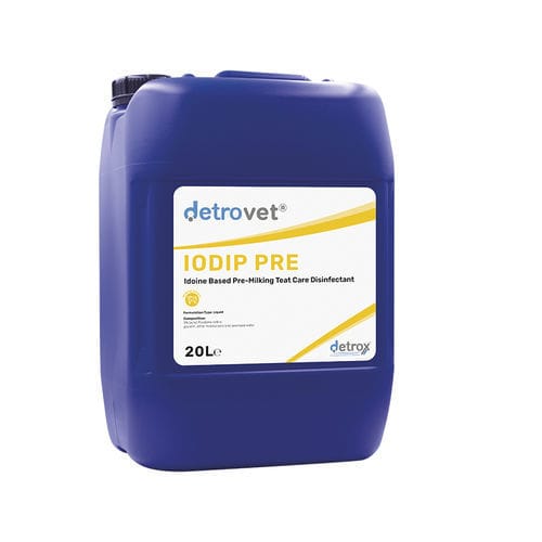 Disinfettante per pavimenti e altre superfici - Detrovet Iodip Pre - Detro Healthcare - in schiuma / 5000 ml / 1000 ml