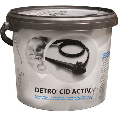 Disinfettante per strumenti chirurgici - Detro Cid Activ - Detro Healthcare - per strumenti odontoiatrici / in polvere / a base di acido peracetico