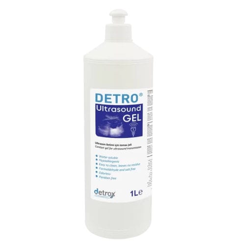 Gel a ultrasuoni trasparente - Detro  - Detro Healthcare