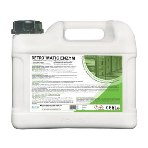 Detergente schiumogeno - Detro Matic - Detro Healthcare - liquido / 5000 ml / enzima