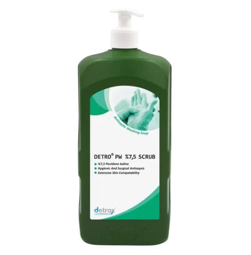 Sapone antisettico virucida - Detro PW Scrub - Detro Healthcare - fungicida / battericida
