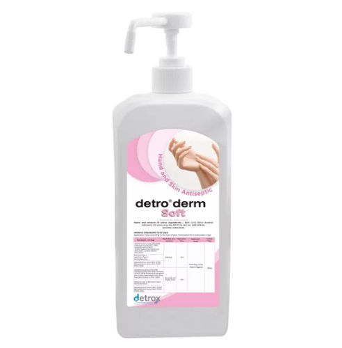 Soluzione idroalcolica 80% - Detro Derm Soft - Detro Healthcare - 500 mL / 250 mL / 100 mL