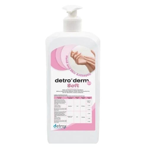 Soluzione idroalcolica 80% - Detro Derm Soft - Detro Healthcare - 500 mL / 1000 mL / 5000 mL