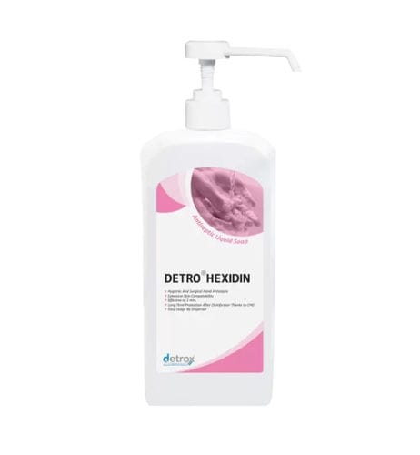 Soluzione idroalcolica 1000 mL - Detro Hexidin (VET) - Detro Healthcare - 5000 mL