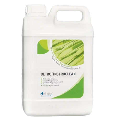 Detergente liquido - Detro Instruclean - Detro Healthcare - 5000 ml / per strumenti odontoiatrici / per endoscopi