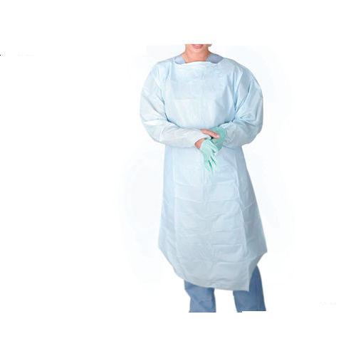 Camice per visitatore unisex - Nantong Allman Industry - in polietilene / monouso / impermeabile