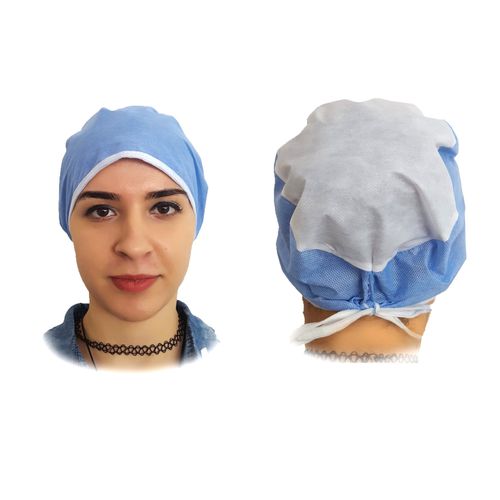 Cuffia chirurgica integrale - Delta A Healthcare - in poliestere / in viscosa / in polipropilene