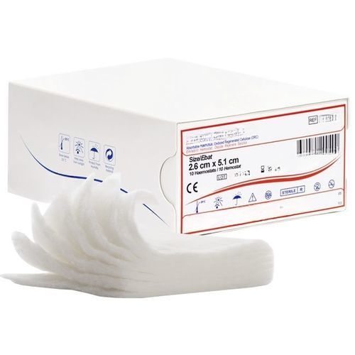 Agente emostatico pad - Delta A Healthcare - per chirurgia ORL / per chirurgia delle piaghe / per chirurgia cardiovascolare
