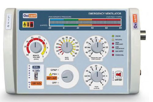 Ventilatore di emergenza - Delta A Healthcare - per terapia intensiva / per cure domiciliari / elettronico