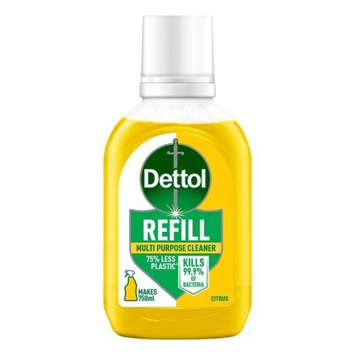 Detergente liquido - Citrus - Dettol - 50 mL / a base di cloruro di benzalconio / per pavimenti