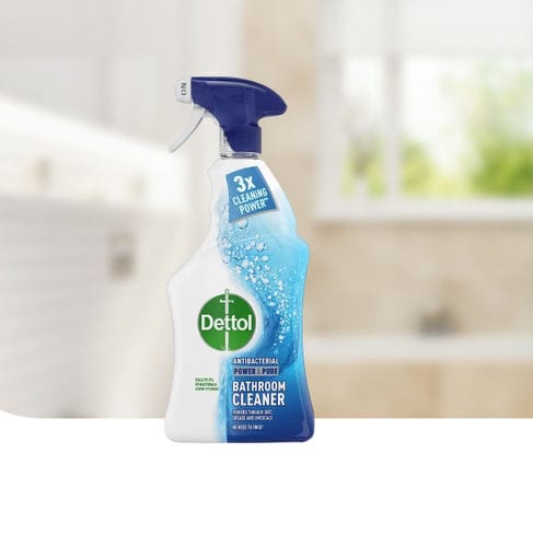 Disinfettante per pavimenti e altre superfici - Power & Pure - Dettol - liquido / 1000 ml / a base di acido citrico