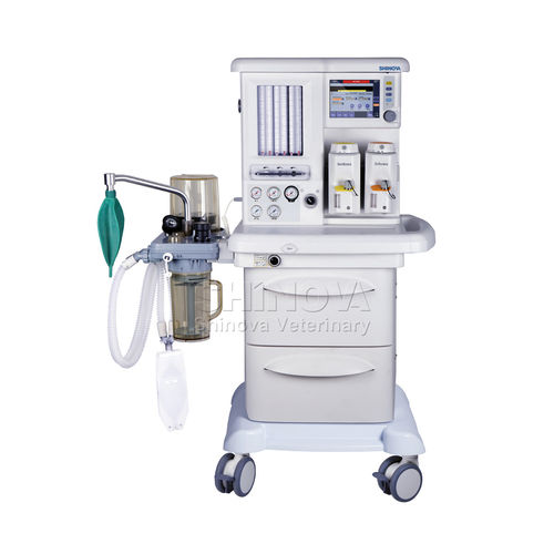 Apparecchiatura per anestesia veterinaria su carrello - AneMax-A4 - Shinova Medical Co., Ltd
