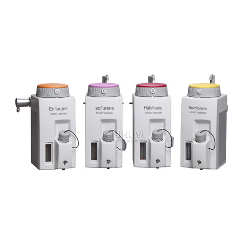 Evaporatore per anestesia veterinaria - E2000 - Shinova Medical Co., Ltd - isofiurano / sevoflurano / alotano