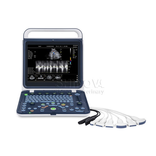 Ecografo veterinario portatile - DopScan 6060V - Shinova Medical Co., Ltd - multiuso / con doppler a colori