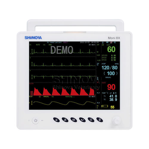 Monitor multiparametrico compatto - Moni 8X - Shinova Medical Co., Ltd - portatile / ECG / di temperatura