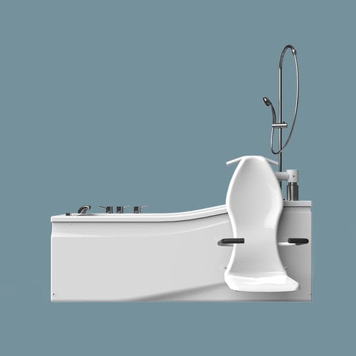 Vasca da bagno ospedaliera elettrica - Compact Fixed - Astor Bannerman - con seduta da bagno