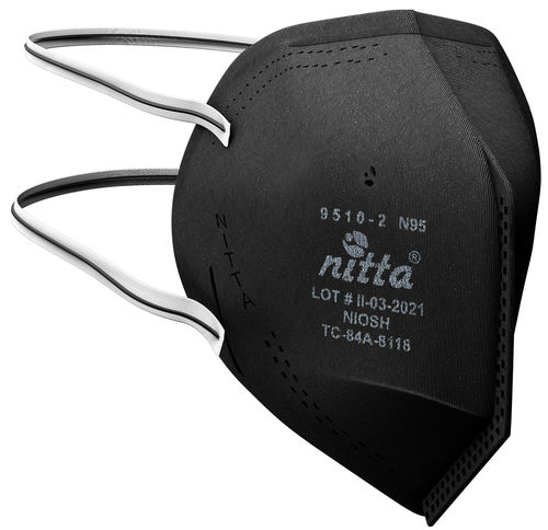 Maschera respiratoria N95 - 9510-2 - NITTA S A - in tessuto / senza valvola / semimaschera