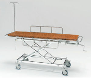 Barella con carrello da trasporto - AL-UD-1 - Matsunaga Manufactory - manuale / ad altezza regolabile / a sezione unica
