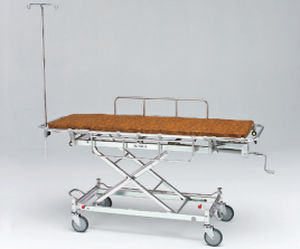 Barella con carrello da trasporto - AL-TUD-3 - Matsunaga Manufactory - manuale / ad altezza regolabile / a sezione unica