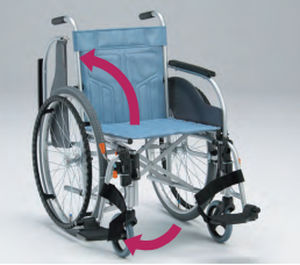 Sedia a rotelle manuale - CM-2 series - Matsunaga Manufactory - da esterno / da interno / ad altezza regolabile