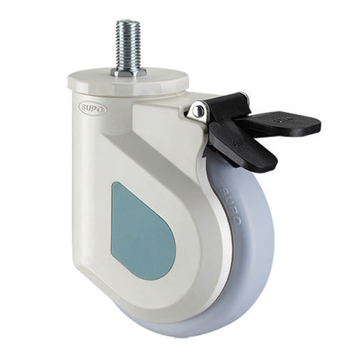 Rotella per dispositivi medici - 1M-WP02-02-100-271 - Zhongshan Xiangrong Caster Manufacturing Co.,Ltd - in poliuretano