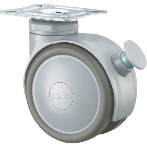Rotella per dispositivi medici - 1M-HP22-01D-100-313 - Zhongshan Xiangrong Caster Manufacturing Co.,Ltd - in poliuretano