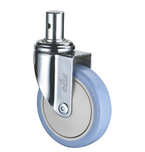 Ruota in polipropilene - 1M-C01-05-100-271 - Zhongshan Xiangrong Caster Manufacturing Co.,Ltd - con freno / girevole