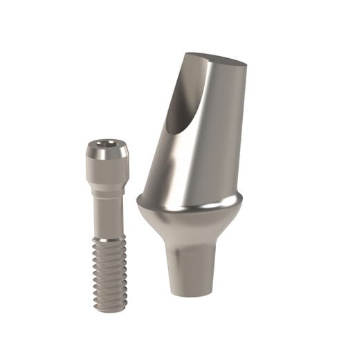 Pilastro dentale per impianto in titanio - 22.708.54.001 - Heliocos GmbH - interno / angolare / cementato
