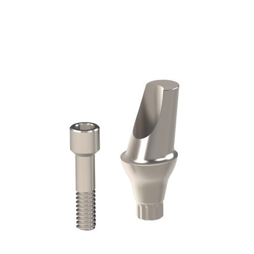 Pilastro dentale per impianto in titanio - 21.372.30.000 - Heliocos GmbH - conico interno / ad esagono interno / angolare