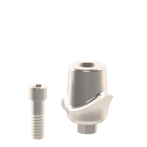 Pilastro dentale per impianto in titanio - Individuell_ZMB_3,5_b - Heliocos GmbH - ad esagono interno / dritto / angolare
