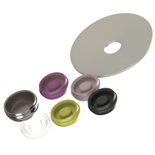 Pilastro dentale per impianto in titanio - 192CPC-HE - Heliocos GmbH - in plastica / interno / dritto