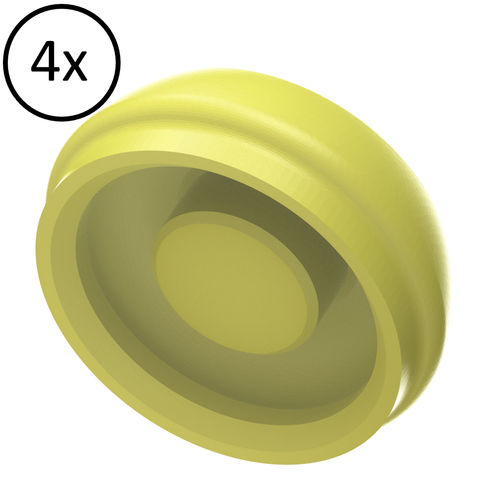 Pilastro dentale per impianto in plastica - 140CPPG-HE - Heliocos GmbH - interno / dritto / Locator®