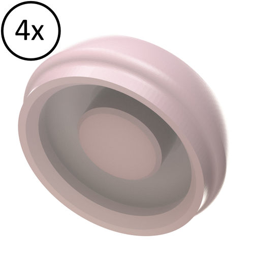 Pilastro dentale per impianto in plastica - 140CPPP-HE - Heliocos GmbH - interno / dritto / Locator®
