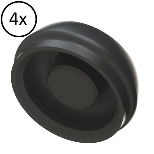 Pilastro dentale per impianto in plastica - 140CPPN-HE - Heliocos GmbH - interno / dritto / Locator®