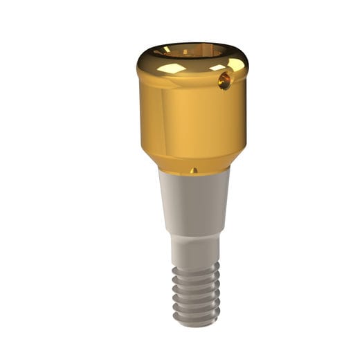 Pilastro dentale per impianto in titanio - 26.244.37.010 - Heliocos GmbH - interno / dritto / Locator®