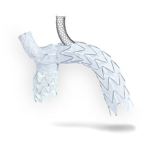 Innesto stent per arco aortico - NEXUS DUO™  - Endospan - in nitinol / in polietilene