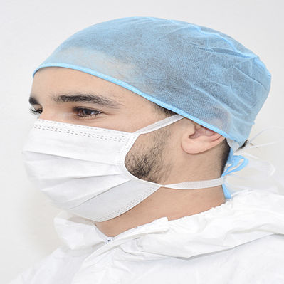 Cuffia chirurgica con allacciatura regolabile - Health Production Products - in polipropilene / in tessuto non tessuto