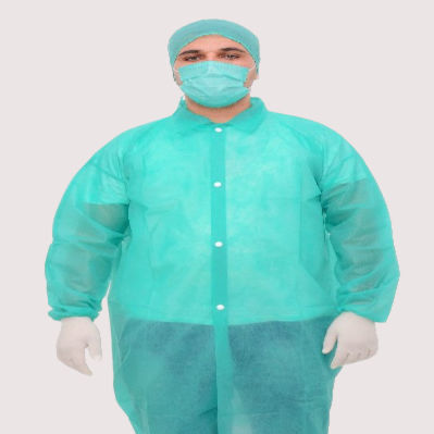 Camice chirurgico unisex - Health Production Products - in polipropilene / verde