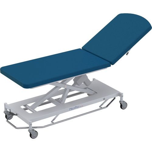 Lettino da visita elettrico - MultiPro® next Praktitrans 2 - Hess Medizintechnik - con schienale regolabile / ad altezza regolabile / con rotelle