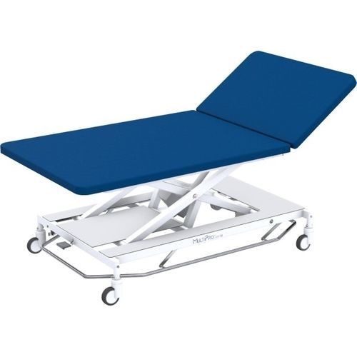 Lettino Bobath elettrico - MultiPro® next - Hess Medizintechnik - su rotelle / con schienale ad altezza regolabile / a 2 sezioni