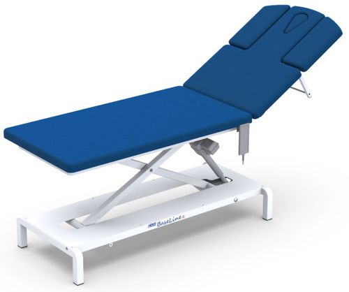Lettino da visita elettrico - BASELINE 5 - Hess Medizintechnik - ad altezza regolabile / con schienale regolabile / ergonomico