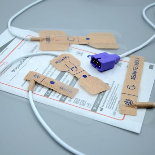Sensore SpO2 da dito - Novametrix  - Med Accessories - multiposizione / per piede / monouso