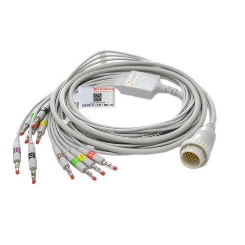 Cavo ECG per sonda ad ultrasuoni - B-KZ1E10R - Med Accessories