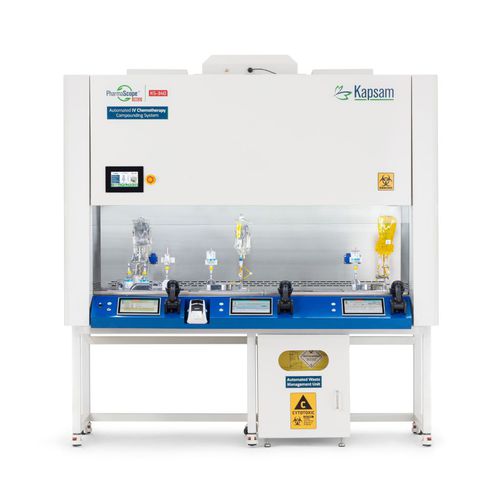 Sistema di miscelazione automatico - PharmaScope Onco  - Kapsam - per l'industria farmaceutica / per manipolazione di liquidi / con agitazione