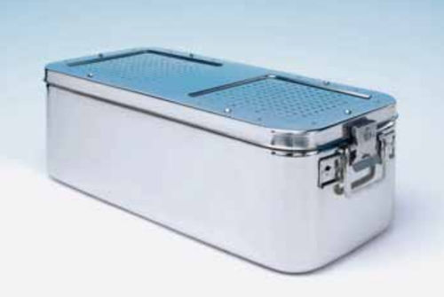 Contenitore di sterilizzazione per strumenti - 200 series - C.B.M. - in acciaio inossidabile / perforato