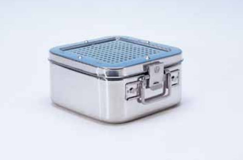 Contenitore di sterilizzazione per strumenti - 2004 - C.B.M. - in acciaio inossidabile / perforato